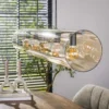 Pendelleuchte „Solvira“ – Mit 5 Leuchten in horizontalem Tube-Amberglass Design
