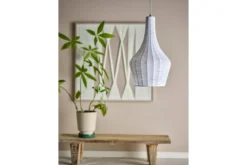 Pendelleuchte „Tavana“ – mit Polyester Schirm