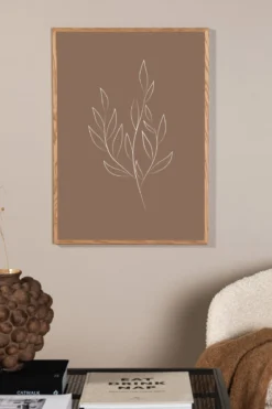 Poster Branch aus hochwertigem Papier