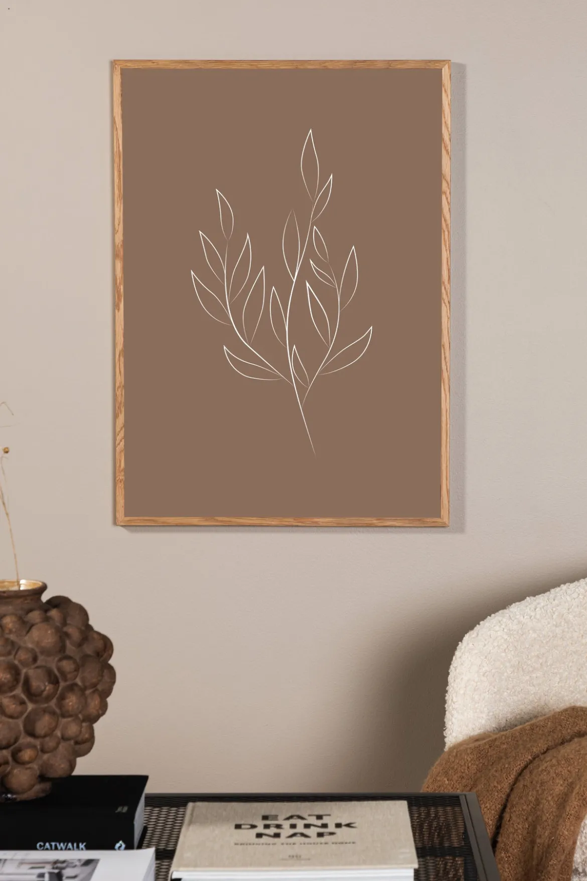 Poster Branch aus hochwertigem Papier