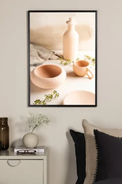 Poster Clay aus hochwertigem Papier