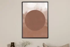 Poster Concentric aus hochwertigem Papier