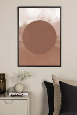 Poster Concentric aus hochwertigem Papier