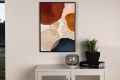 Poster Farbenspiel aus hochwertigem Papier