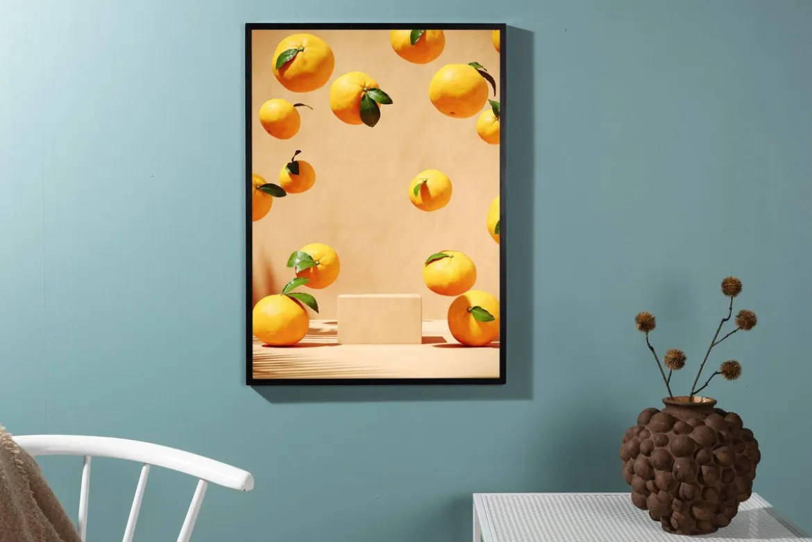 Poster Just Orange aus hochwertigem Papier