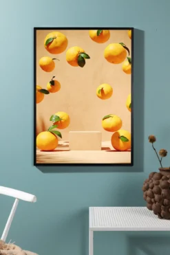 Poster Just Orange aus hochwertigem Papier