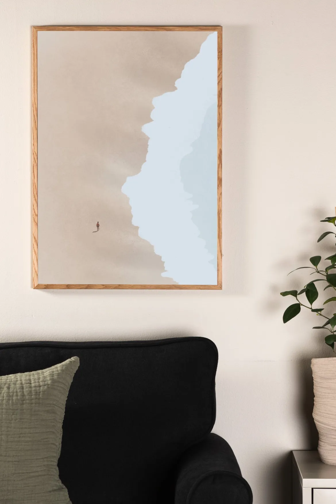 Poster Meeresrauschen aus hochwertigem Papier