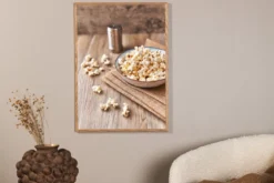 Poster Snack aus hochwertigem Papier