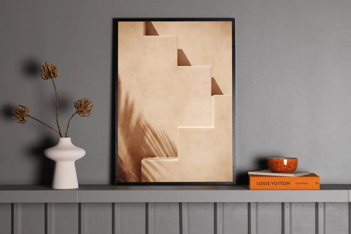 Poster Stairway aus hochwertigem Papier