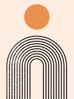 Poster Zenith aus hochwertigem Papier