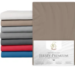 Premium Boxspring Bettlaken Jersey