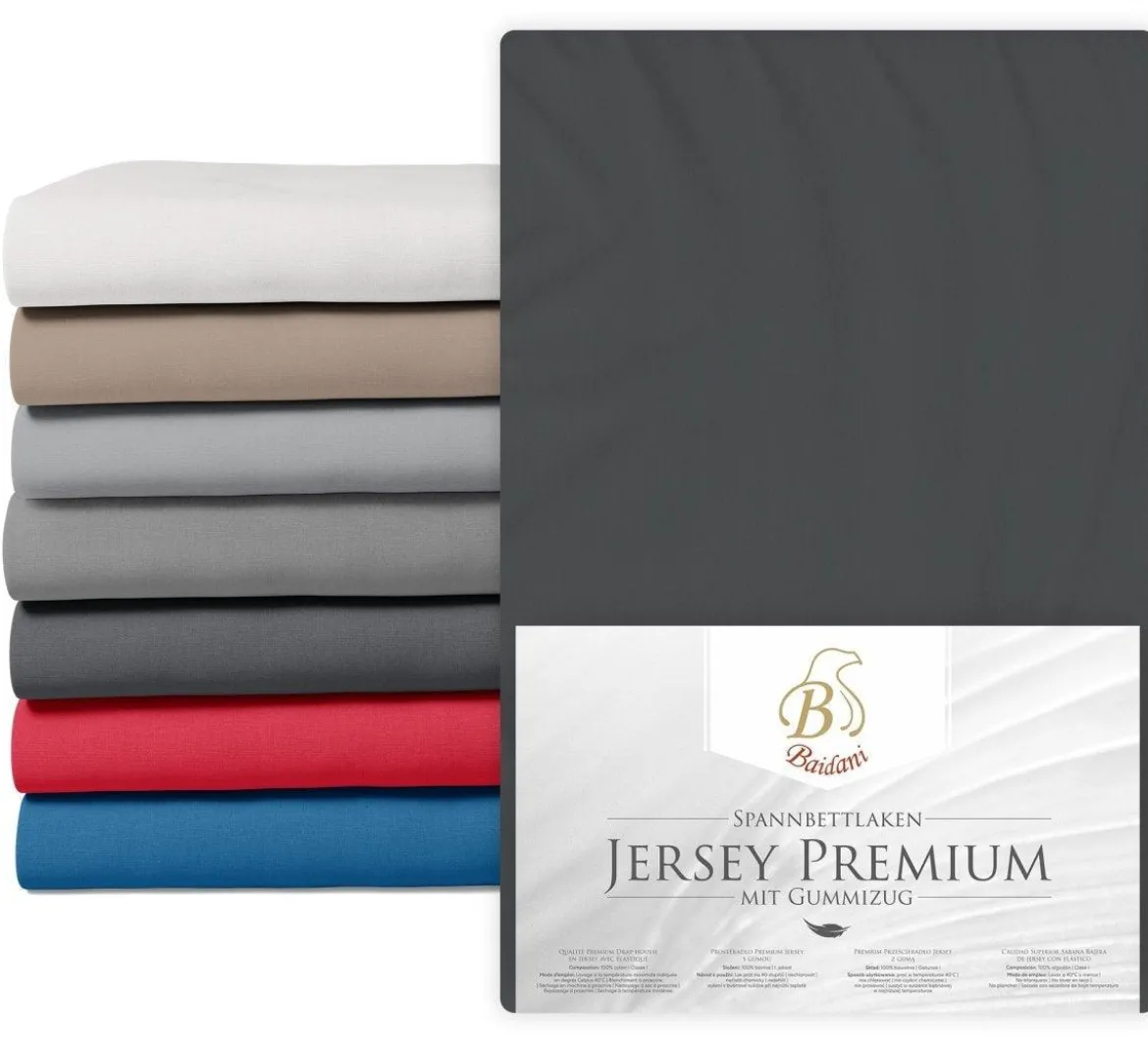 Premium Boxspring Bettlaken Jersey