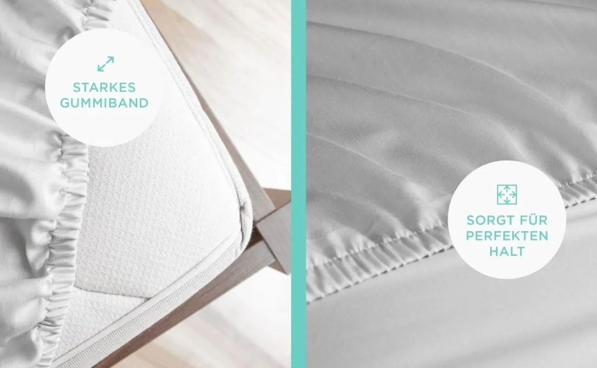 Premium Boxspring Bettlaken Jersey