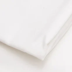 Premium Satin Bettwäsche Set Weiß