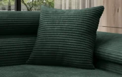 Quadratische Zierkissen Gava 50x50 aus Cord