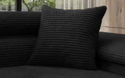 Quadratische Zierkissen Gava 50x50 aus Cord