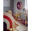 Regal Pami – organisches Wandregal in Rot fürs Kinderzimmer