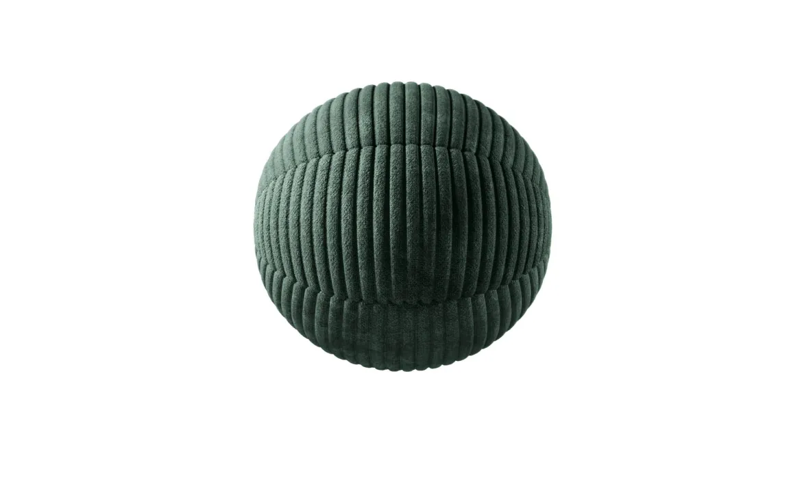 Rundes Zierkissen Sphere ⌀35 cm aus Cord