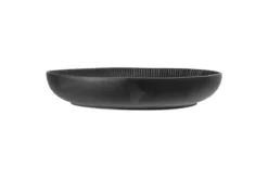Schale Aven – schwarzes Steingut mit schimmernder Glasur