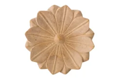 Schale Calma – Marmor in sandiger Naturfarbe