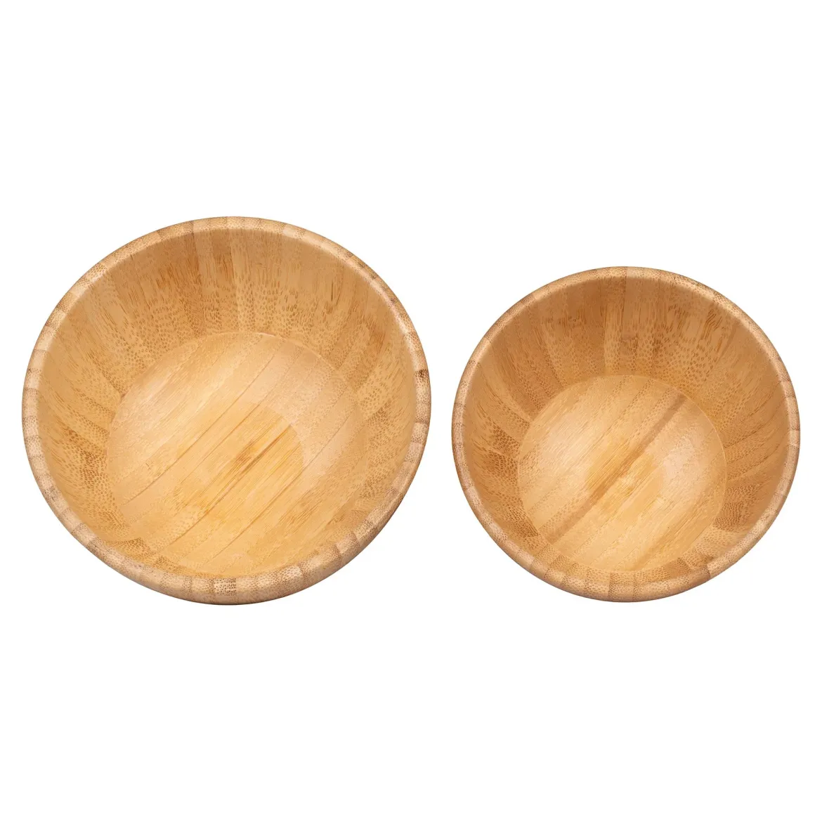 Schale „Chefalu“ – Natürliches Bambus-Set (2-tlg.)