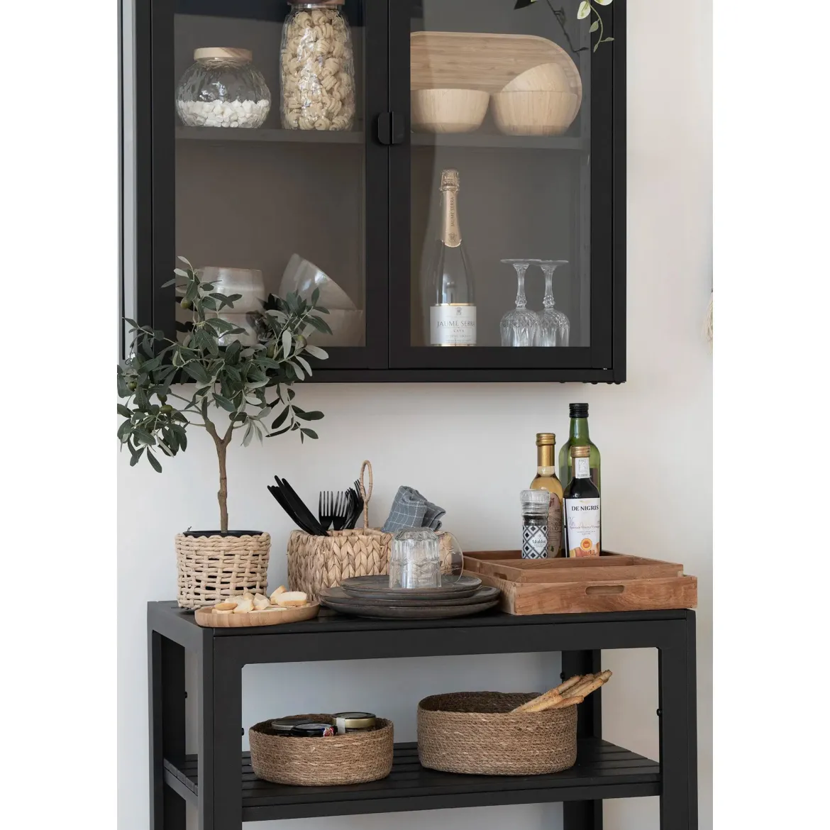 Schale „Chefalu“ – Natürliches Bambus-Set (2-tlg.)