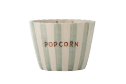 Schale Cine – handbemalte Popcorn-Schale aus Steingut