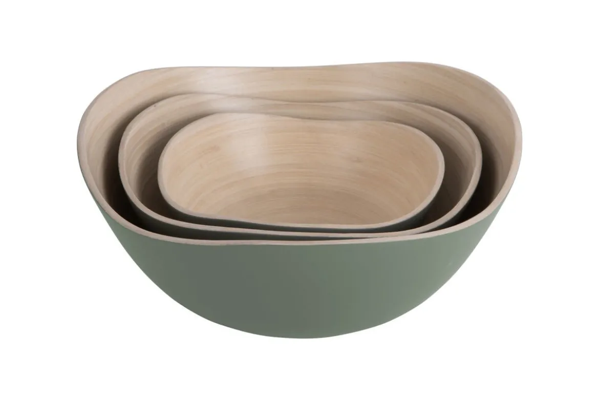 Schale Clarioné – gefertigt aus Bamboo (3er Set)