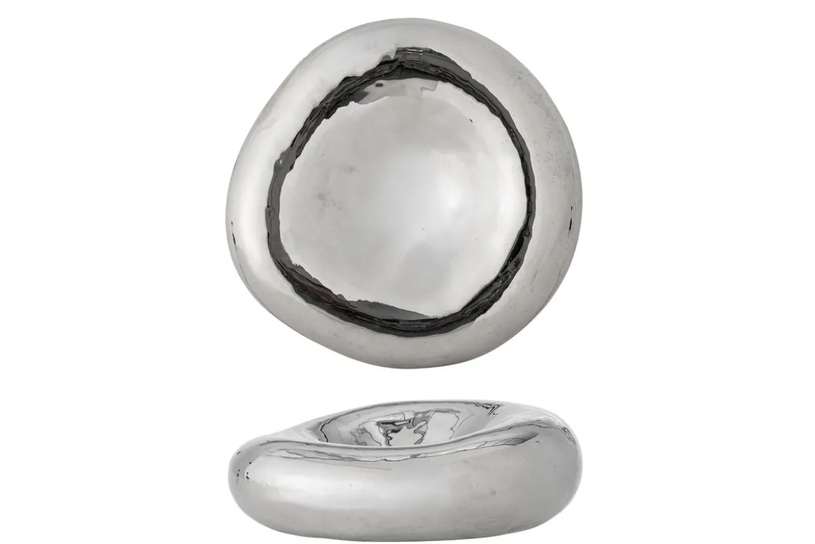 Schale Célorin – Silber Steingut