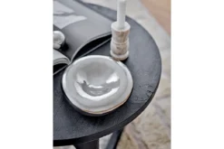 Schale Célorin – Silber Steingut