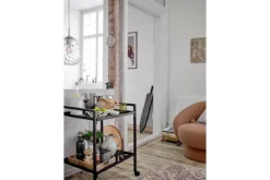 Schale Liora - Steingut in Weiß als Blattdesign