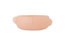 Schale Marli – handgefertigte Glasschale in zartem Rosé