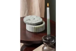 Schale Meliora – gefertigt aus Marmor - mit Deckel