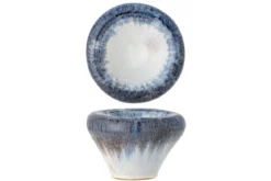 Schale „Mireya“ – Blaues Steingut