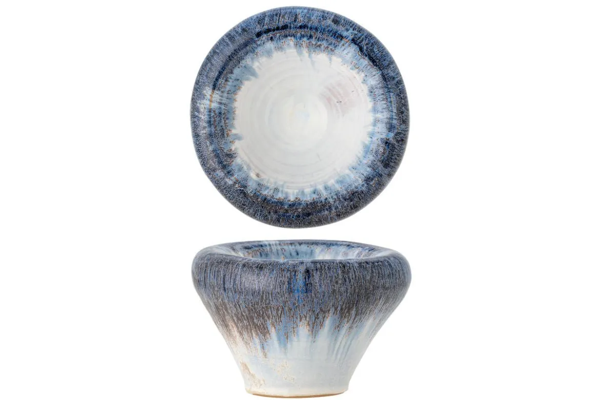 Schale „Mireya“ – Blaues Steingut