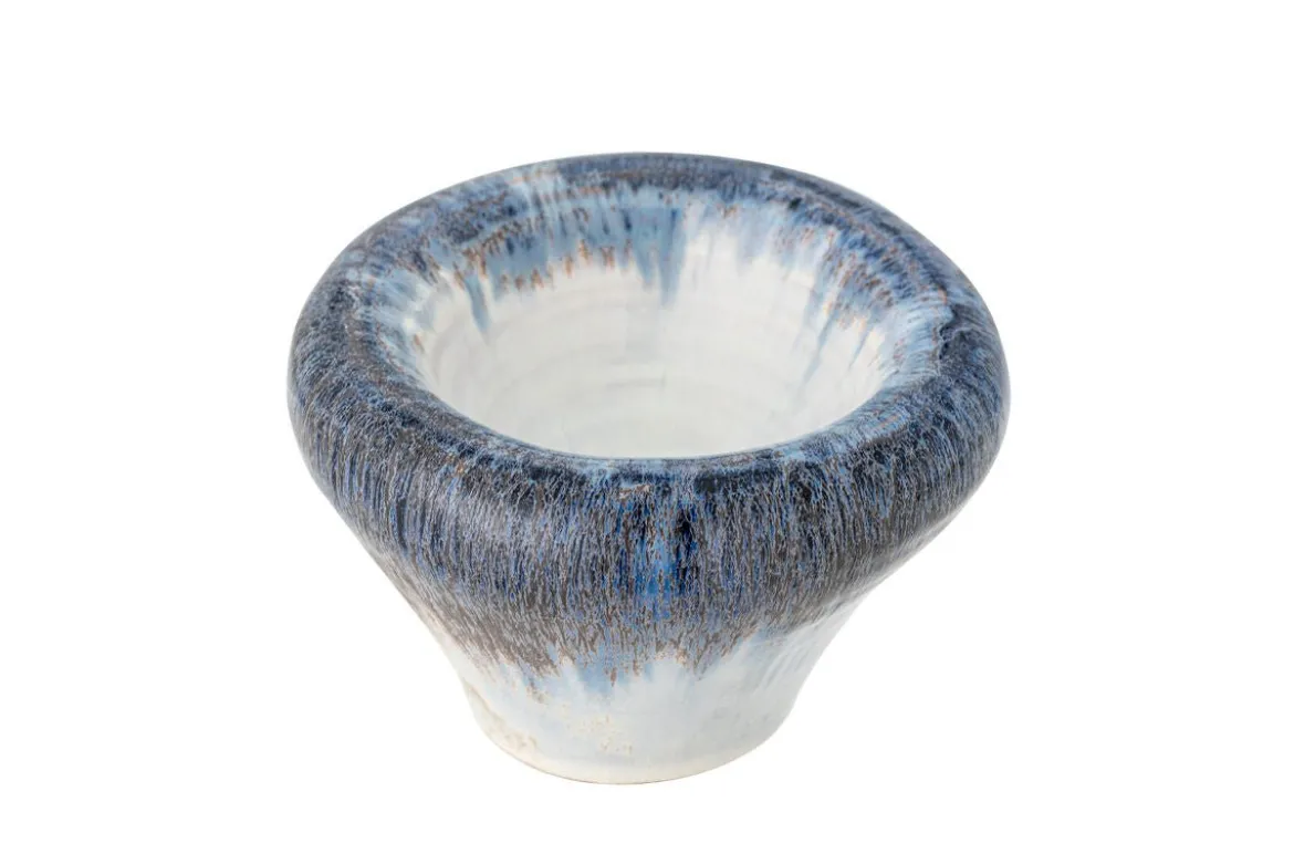 Schale „Mireya“ – Blaues Steingut