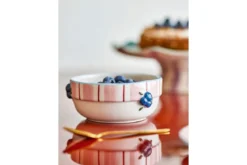 Schalen-Set Berry – 4-teiliges Steingut-Set in Rosé