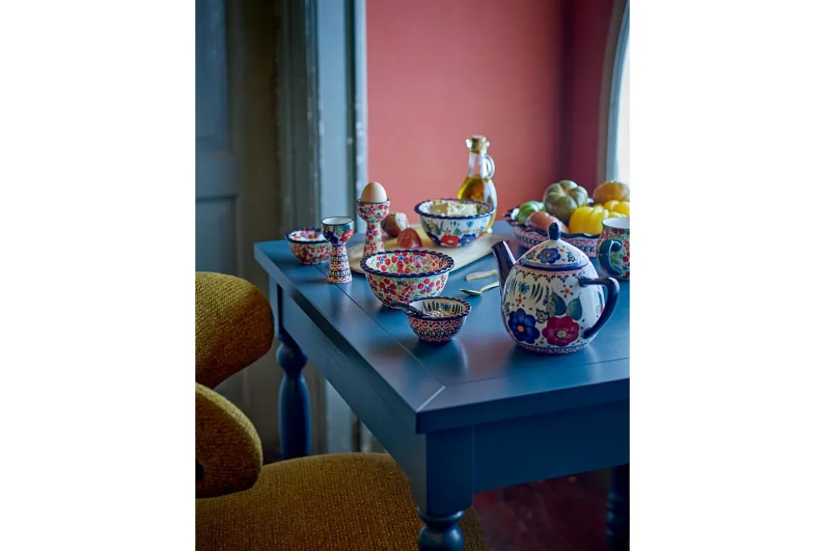 Schalen-Set „Floria“ – Buntes Steingut (2-teilig)