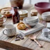 Schalen-Set Florina – Steingut mit floralem Dekor (3-teilig)