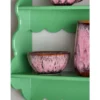 Schalen-Set Kiki – Reaktive Glasur in warmen Rosétönen (4er-Set)