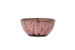 Schalen-Set Kiki – Reaktive Glasur in warmen Rosétönen (4er-Set)
