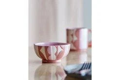 Schalen-Set Rosalie – 4-teiliges Steingut-Set in Rosé