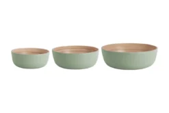Schale Rosélis – gefertigt aus Bamboo (3er Set)