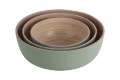 Schale Rosélis – gefertigt aus Bamboo (3er Set)