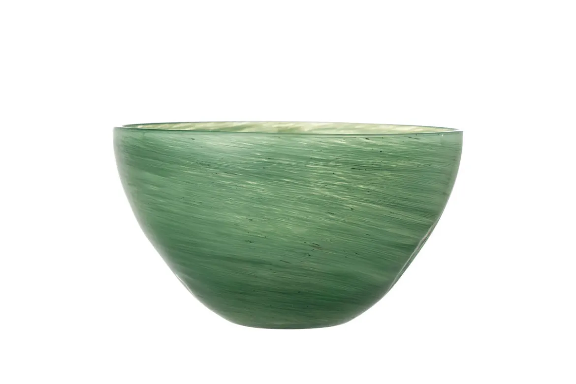 Schale Smeralda – aus Glas in der Farbe Grün