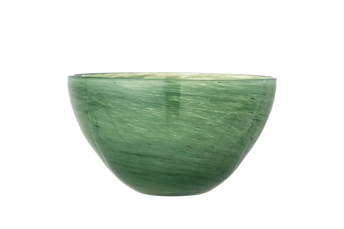 Schale Smeralda – aus Glas in der Farbe Grün