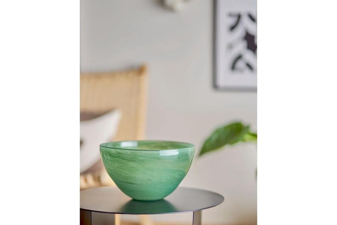 Schale Smeralda – aus Glas in der Farbe Grün
