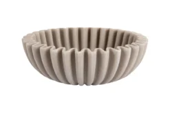 Schale Zorin klein – gefertigt aus Polyresin / Wellenform