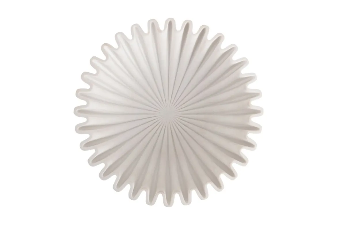 Schale Zorin klein – gefertigt aus Polyresin / Wellenform