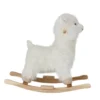 Schaukelspielzeug Malina - Lama aus Holz & Stoff für Kinder